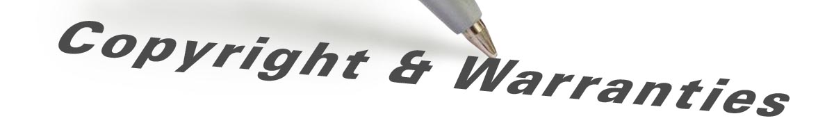 Copyright & Warranties